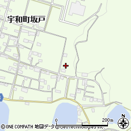 愛媛県西予市宇和町坂戸801周辺の地図