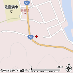 高知県室戸市佐喜浜町1331-6周辺の地図