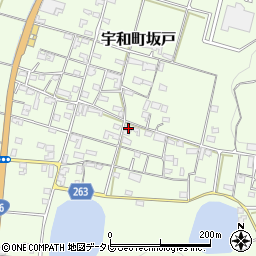 愛媛県西予市宇和町坂戸935周辺の地図