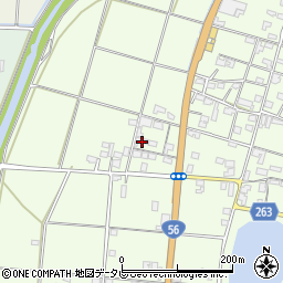 愛媛県西予市宇和町坂戸203周辺の地図