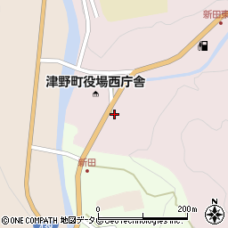 東津野郵便局 ＡＴＭ周辺の地図