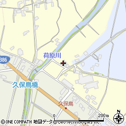 福岡県朝倉市久保鳥1885周辺の地図