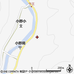 大分県日田市小野2076周辺の地図