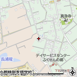 福岡県小郡市松崎518-9周辺の地図