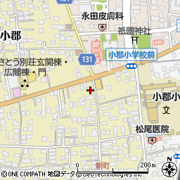 小川楽器株式会社　小郡店周辺の地図