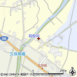 福岡県朝倉市久保鳥1958周辺の地図