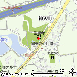 聖観寺周辺の地図
