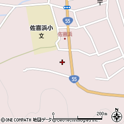 高知県室戸市佐喜浜町1388周辺の地図
