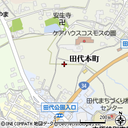 佐賀県鳥栖市田代本町周辺の地図