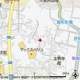 福岡県小郡市小板井1-4周辺の地図