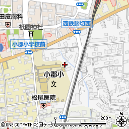 セジュール小郡Ｃ周辺の地図