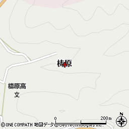 高知県高岡郡梼原町梼原周辺の地図