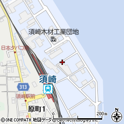 高知県須崎市港町周辺の地図