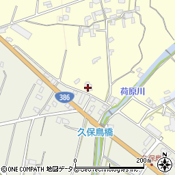 福岡県朝倉市久保鳥1970-1周辺の地図