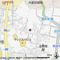 福岡県小郡市小板井1-3周辺の地図