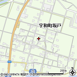 愛媛県西予市宇和町坂戸870周辺の地図