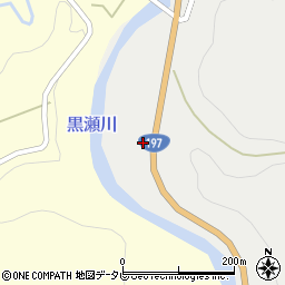 愛媛県西予市城川町嘉喜尾2736周辺の地図