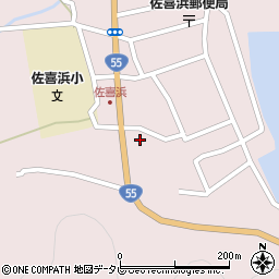 高知県室戸市佐喜浜町1411周辺の地図