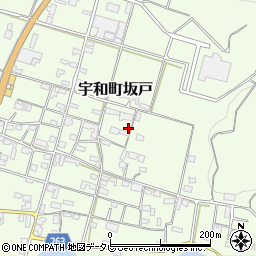 愛媛県西予市宇和町坂戸838周辺の地図