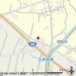福岡県朝倉市久保鳥1971-2周辺の地図
