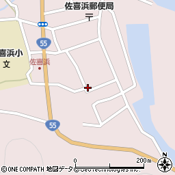 高知県室戸市佐喜浜町1448周辺の地図
