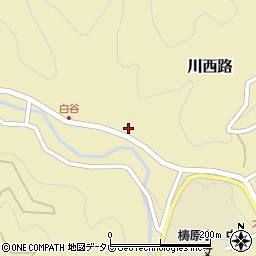 高知県高岡郡梼原町川西路2085周辺の地図