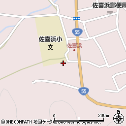 高知県室戸市佐喜浜町1374周辺の地図