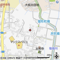 福岡県小郡市小板井1周辺の地図