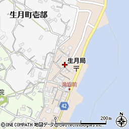 出口材木店周辺の地図