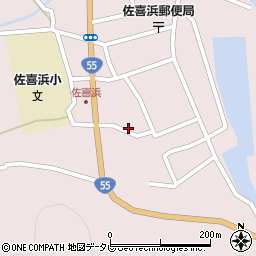 高知県室戸市佐喜浜町1667周辺の地図