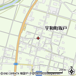 愛媛県西予市宇和町坂戸84周辺の地図