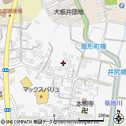 福岡県小郡市小板井1-28周辺の地図