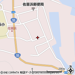 高知県室戸市佐喜浜町1454周辺の地図