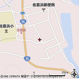 高知県室戸市佐喜浜町1660周辺の地図