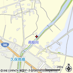 福岡県朝倉市久保鳥1865-1周辺の地図