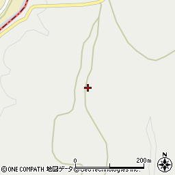 大分県杵築市山香町大字久木野尾1165周辺の地図