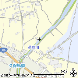 福岡県朝倉市久保鳥1864周辺の地図