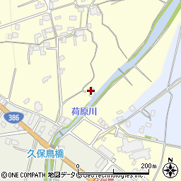 福岡県朝倉市久保鳥1865周辺の地図