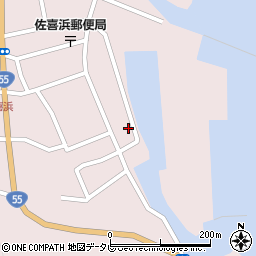 高知県室戸市佐喜浜町1493周辺の地図