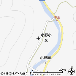 大分県日田市小野1628周辺の地図