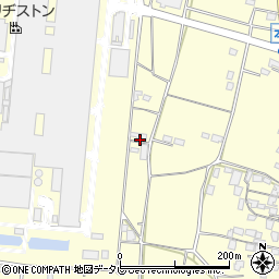福岡県朝倉市小田1945周辺の地図