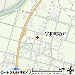 愛媛県西予市宇和町坂戸80周辺の地図
