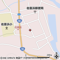 高知県室戸市佐喜浜町1652周辺の地図