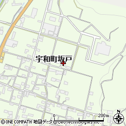 愛媛県西予市宇和町坂戸709周辺の地図