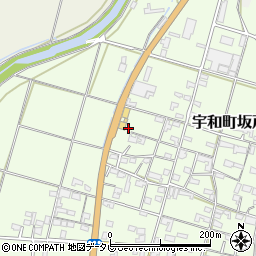 愛媛県西予市宇和町坂戸68周辺の地図