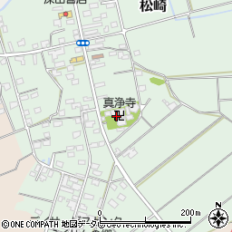 真浄寺周辺の地図