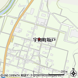 愛媛県西予市宇和町坂戸697周辺の地図