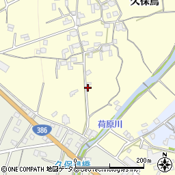 福岡県朝倉市久保鳥2019周辺の地図