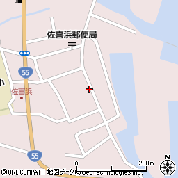 高知県室戸市佐喜浜町1525-3周辺の地図