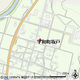 愛媛県西予市宇和町坂戸694周辺の地図